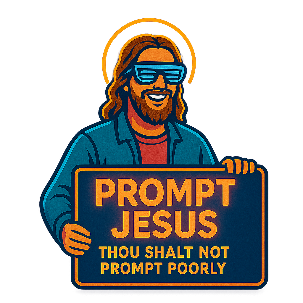 Prompt Jesus - Thou Shalt Not Prompt Poorly
